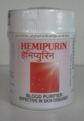 Safe Life, HEMIPURIN, 50 Tab, Skin Diseases